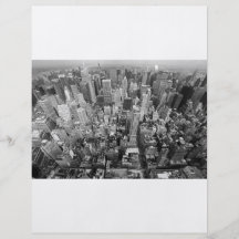 Nueva York desde arriba Tarjeta Publicitaria
