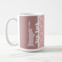 Nueva York, estatua de los círculos del color de m Taza