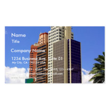 Nueva York Las Vegas Plantilla De Tarjeta De Negocio