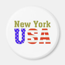 ¡Nueva York los E.E.U.U.! Imán Para Frigorífico