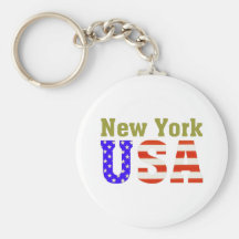 ¡Nueva York los E.E.U.U.! Llavero