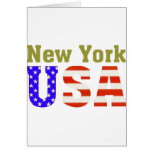 ¡Nueva York los E.E.U.U.! Tarjeta
