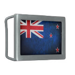 Nueva Zelanda; Bandera del kiwi Hebillas Cinturon Rectangulares