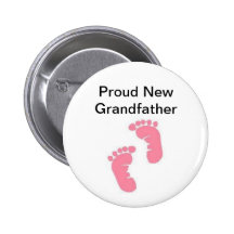 Nuevo abuelo orgulloso pin