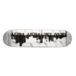 Nuevo alboroto de Detroit Patineta Personalizada