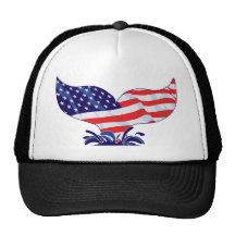 Nuevo-Ballena-Cola [convertida] Gorro De Camionero