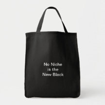 Nuevo bolso de ultramarinos Negro Bolsa