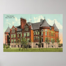 Nuevo castillo, High School secundaria del "castil Impresiones