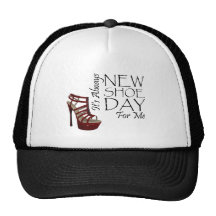 Nuevo día del zapato de la CAMISETA Gorra