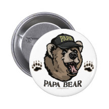 Nuevo engranaje del día de padre del oso de la pap pin