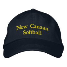 Nuevo gorra del softball de Canaan Gorra De Béisbol Bordada