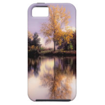 NUEVO iphone caso de 5 reflexiones del otoño iPhone 5 Case-Mate Cárcasas