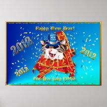 Nuevo (maúlle) Year-2012-Poster feliz