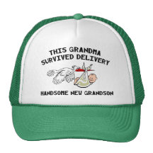 Nuevo nieto gorros bordados