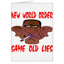 Nuevo orden mundial de Barack Obama las mismas vie Tarjetas