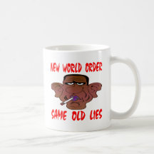Nuevo orden mundial de Barack Obama las mismas vie Tazas De Café