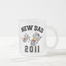 Nuevo papá 2011 taza de café