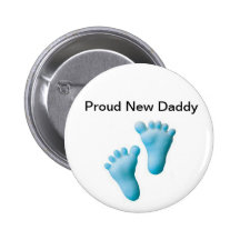 Nuevo papá orgulloso pin