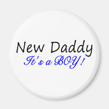 Nuevo papá su un muchacho imán
