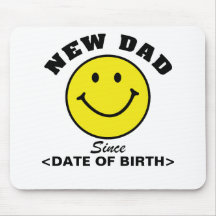 Nuevo regalo personalizado del papá de la cara son tapetes de ratones
