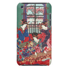 Nuevo Yoshiwara 1871 centro de Kinpeiro iPod Touch Case-Mate Fundas