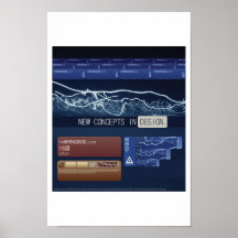 Nuevos conceptos en diseño poster