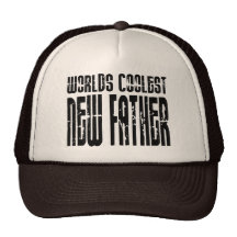 Nuevos papás de las fiestas de bienvenida al bebé: gorras de camionero