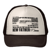 Nuevos papás y Daddys de los padres de las fiestas Gorras