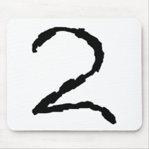 Number2 Alfombrillas De Ratones