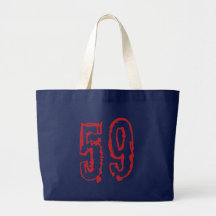 NÚMERO DE ESTILO ROJO 59 DEL GRUNGE BOLSAS DE MANO