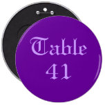 Número de la tabla pin