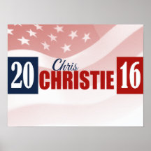 NÚMERO PARTIDO DE CHRISTIE 2016 - .PNG POSTER