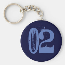 NÚMEROS DE ESTILO 02 DEL GRUNGE LLAVEROS