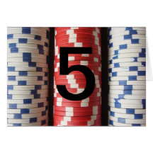 Números de la tabla del torneo del póker felicitacion 