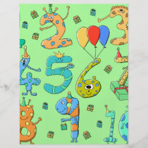 Números del cumpleaños, en pálido - verde. tarjetas publicitarias