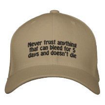 Nunca confíe en cualquier cosa gorra de beisbol bordada