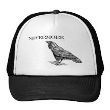 Nunca más cuervo gorro de camionero