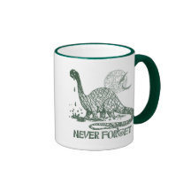 Nunca olvide el dinosaurio por los estudios de Mud Taza