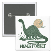 Nunca olvide las ideas del camisetas y del regalo  pins