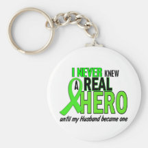 Nunca sabía una VERDE LIMA del héroe 2 (el marido) Llaveros Personalizados