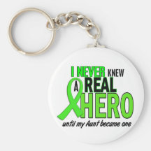 Nunca sabía una VERDE LIMA del héroe 2 (la tía) Llaveros Personalizados