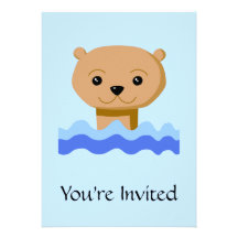 Nutria de la natación comunicado