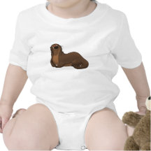 Nutria feliz traje de bebé