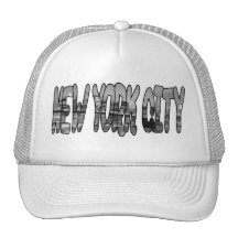 NYC con el puente de Brooklyn Gorro