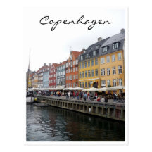 nyhavn escénico postal