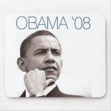 obama08 alfombrilla de ratones