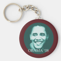 Obama 08 llavero personalizado