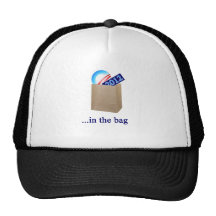 Obama 2012 en el bolso gorros bordados