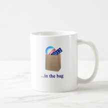 Obama 2012 en el bolso tazas de café