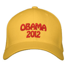 OBAMA 2012 GORRA BORDADA
